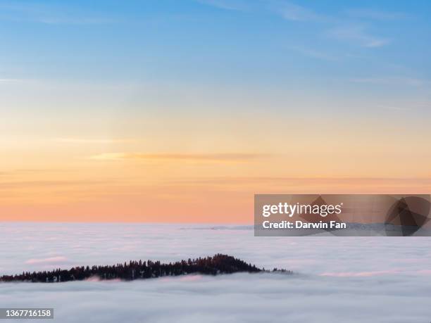 boise weather inversion - inversion_(meteorology) stock-fotos und bilder