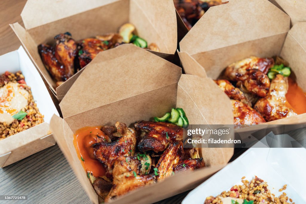Chicken Wings Packed To take away