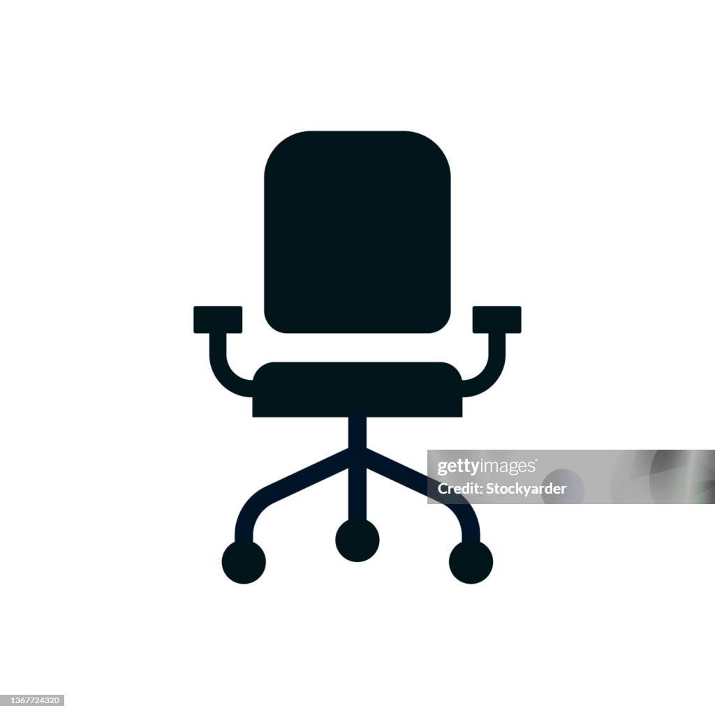 Office Position Solid Icon