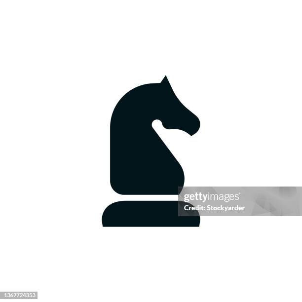 marketing plan solid icon - competitive intelligence icon stock illustrations