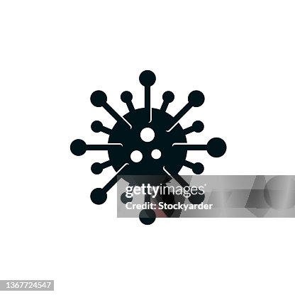Virus Solid Icon Virus Solid Icon