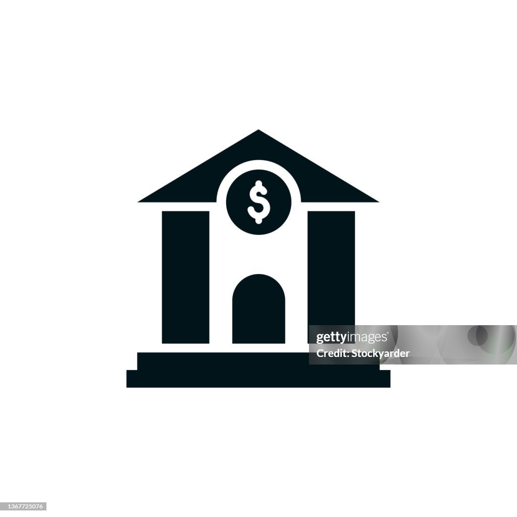 Nationale Zentralbank Solid Icon