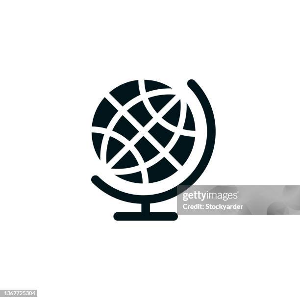 global agenda solid icon - environmental protesters stock illustrations
