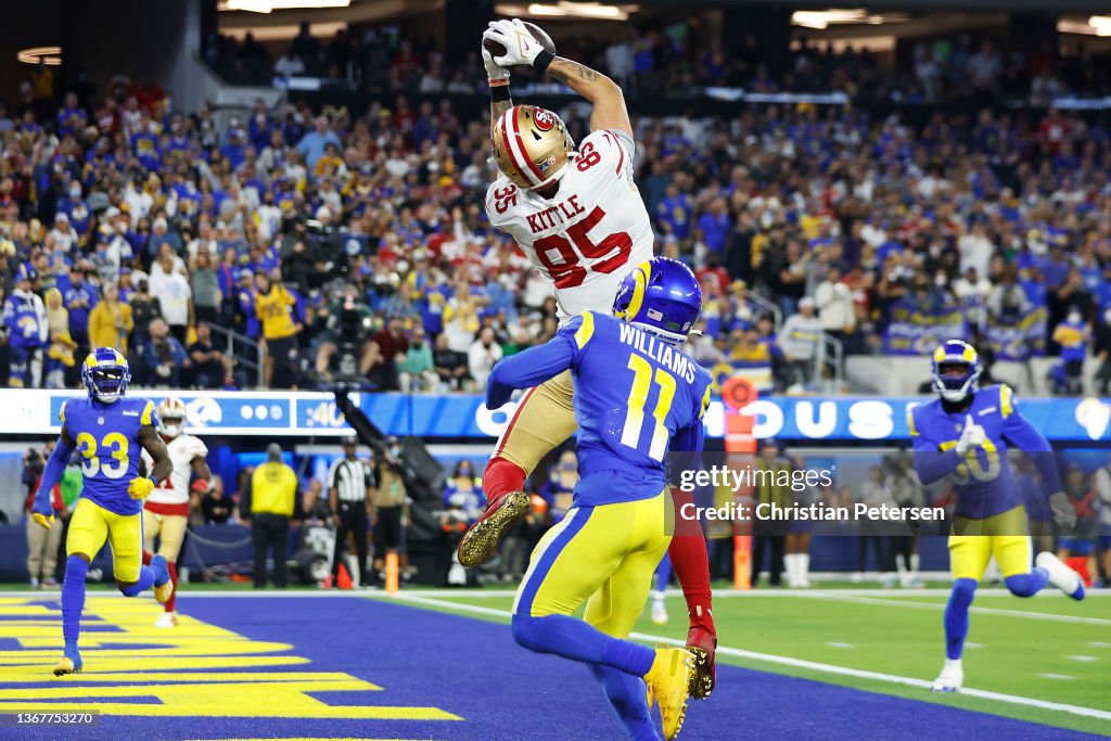 NFC Championship - San Francisco 49ers v Los Angeles Rams