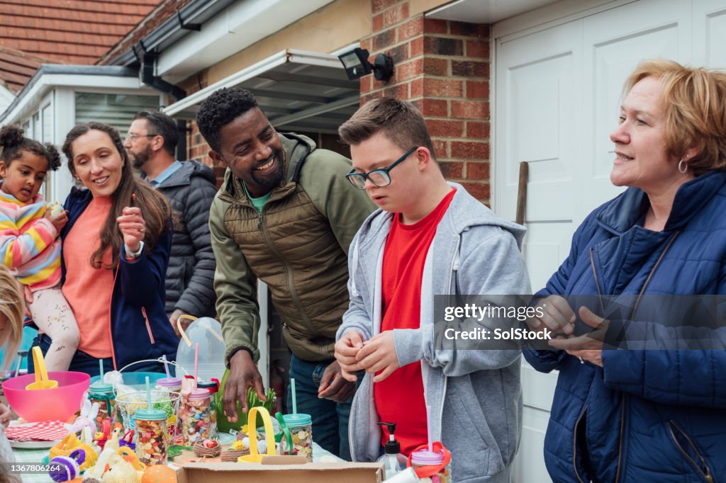 Easter Yard Sale Fun