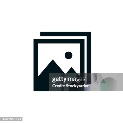 Image Gallery Solid Icon Image Gallery Solid Icon