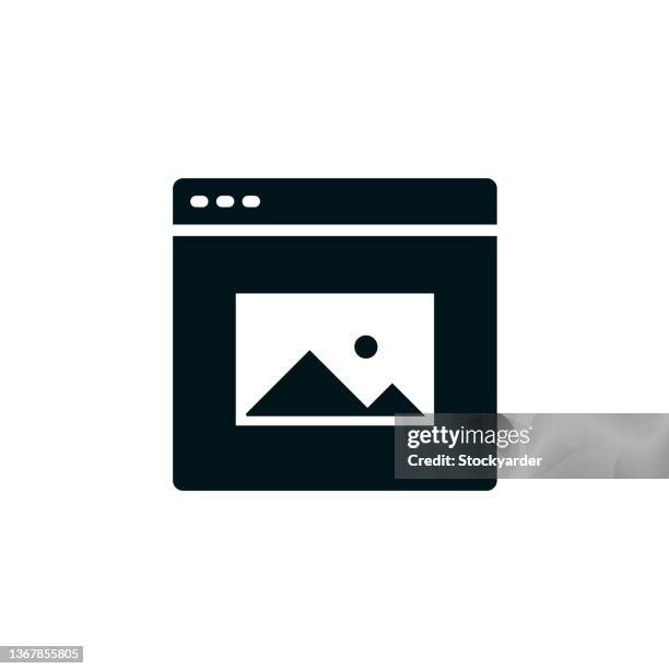 web design specialist solid icon - web designer white background stock illustrations