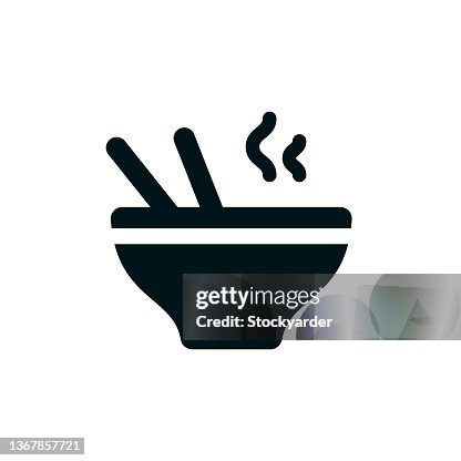 Noodle Solid Icon Noodle Solid Icon