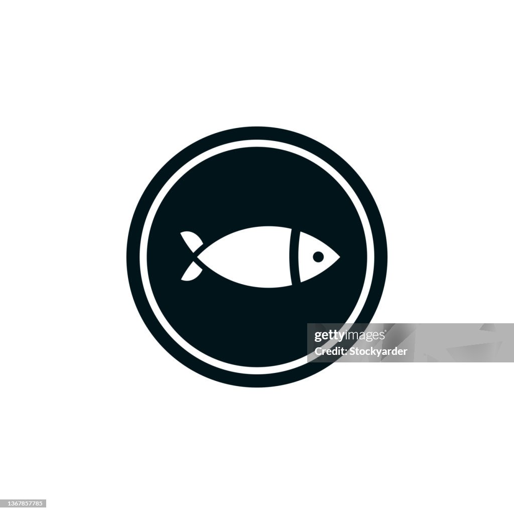 Seafood Restaurant Solid Icon