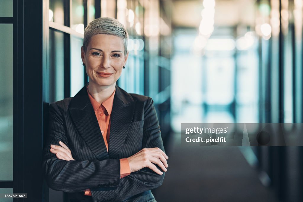 Portrait of a confident businesswoman