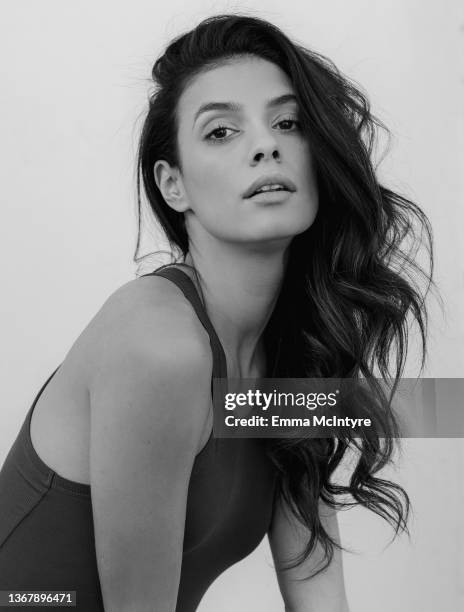 Actor Laysla De Oliveira is photographed on January 24, 2022 in Los Angeles, California.