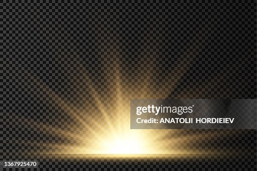 Yellow Star Exploding Star Explosion Yellow Glow Lights Sun Rays High-Res Vector Graphic ...