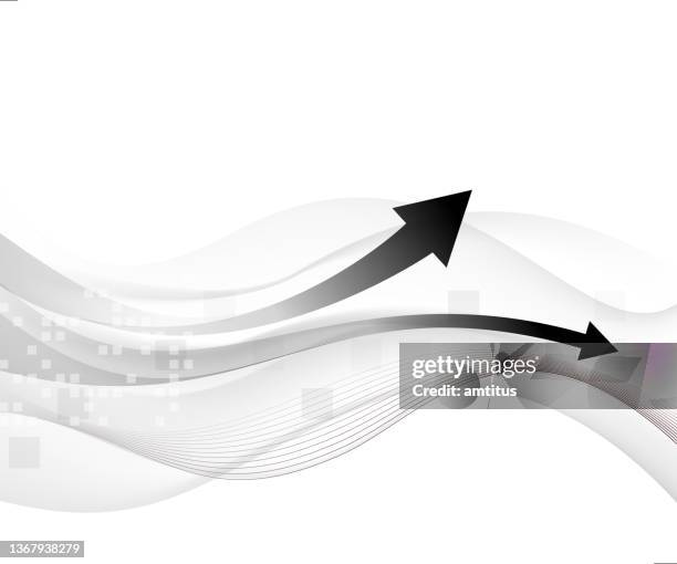 illustrazioni stock, clip art, cartoni animati e icone di tendenza di frecce di dati - punta di freccia