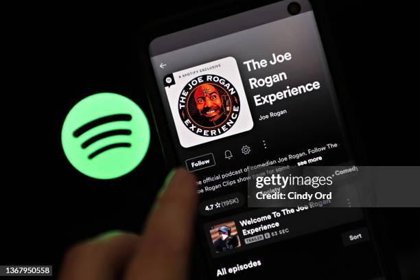 Josh Rogan Pod 68 Joe Rogan Podcast Stock Photos, High-Res Pictures, and Images ...