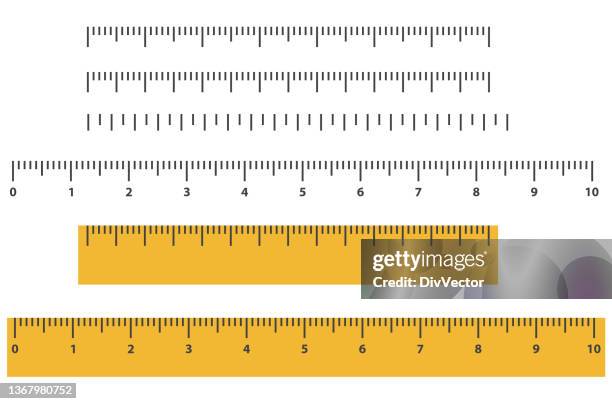 ilustrações, clipart, desenhos animados e ícones de conjunto vetorial de régua - régua