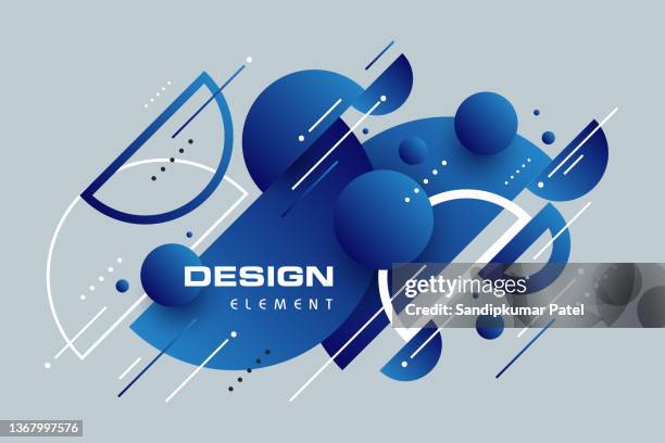 stockillustraties, clipart, cartoons en iconen met abstract background with dynamic effect. cover design template for banner, flyer and poster. - vector circles