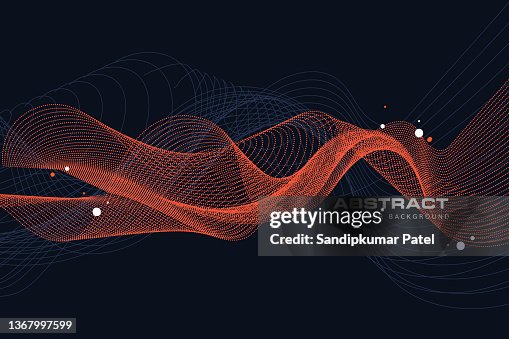 Abstract Particle Technology Background Abstract Particle Technology Background