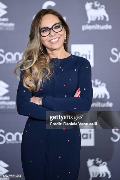 Ornella Muti attends a photocall during the 72nd Sanremo Music Festival 2022 at Casinò on February 01, 2022 in Sanremo, Italy.