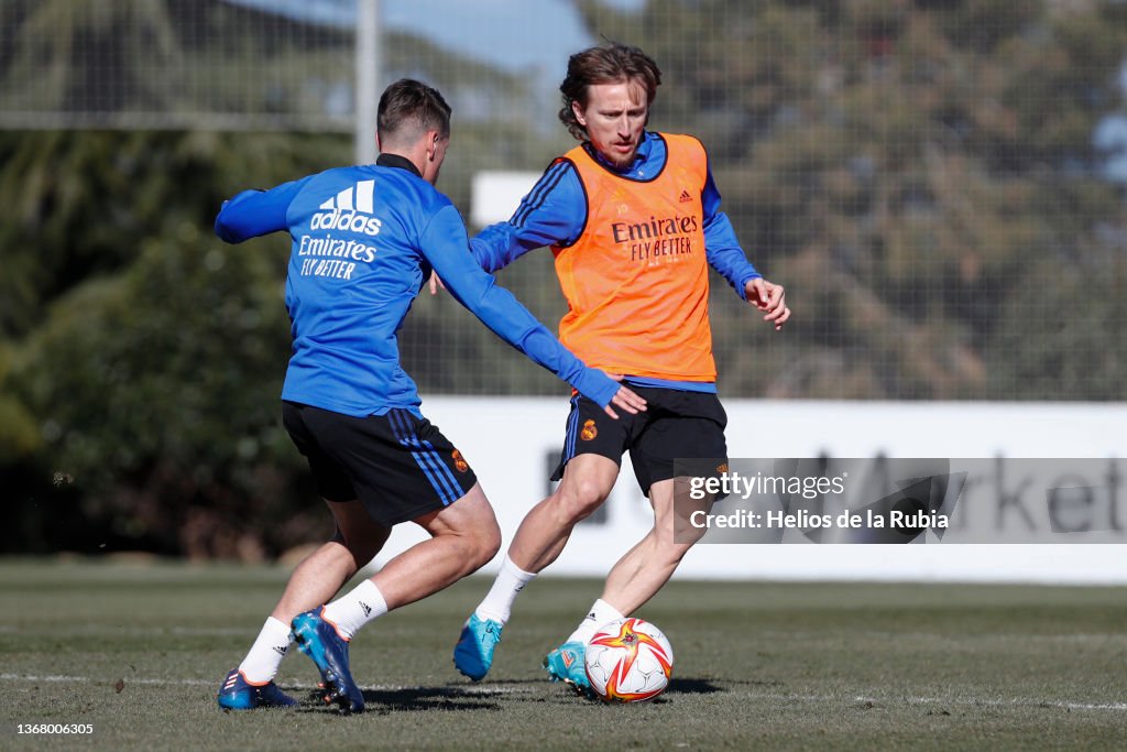Real Madrid Training session