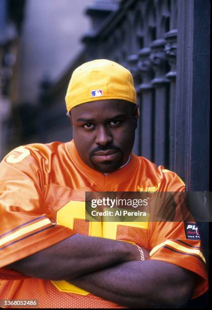 Funkmaster Flex performs at a show on September 10, 1998 in New York City.