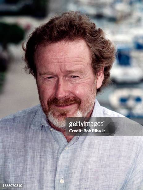 Producer Ridley Scott at Marina del Rey, January 27, 1996 in Los Angeles, California.