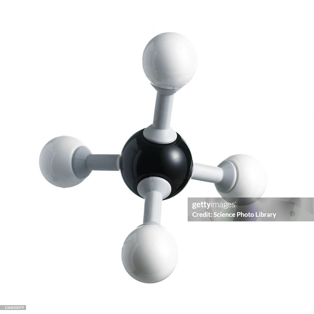 Methane molecule