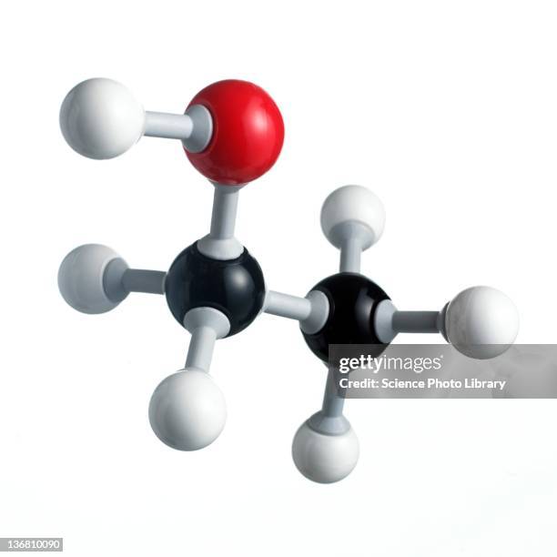 ilustraciones, imágenes clip art, dibujos animados e iconos de stock de ethanol molecule - etanol