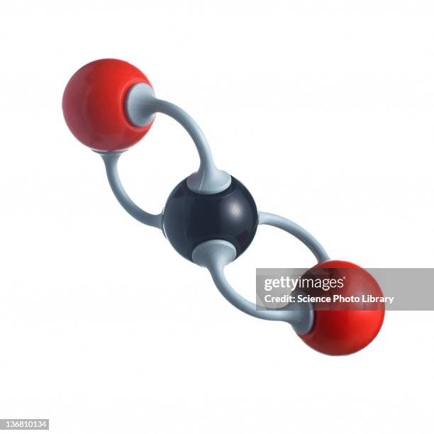 bildbanksillustrationer, clip art samt tecknat material och ikoner med carbon dioxide molecule - koldioxid
