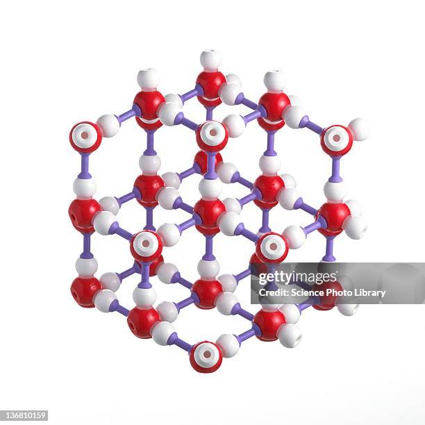 Ice Particles Model Ice Molecule Photos and Premium High Res Pictures - Getty Images
