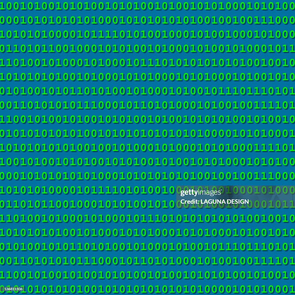 Binary Code Artwork High-Res Vector Graphic - Getty Images