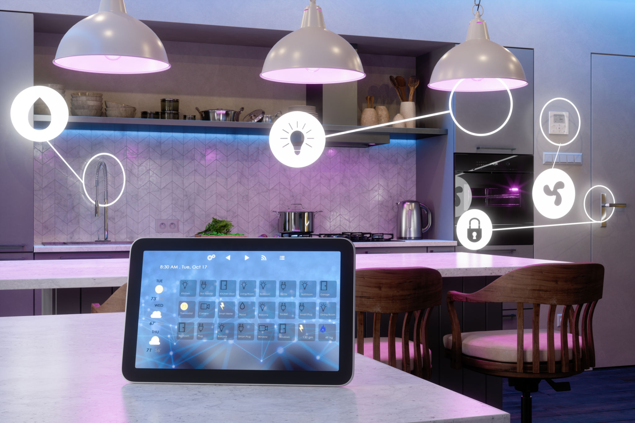 home security lighting