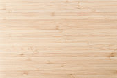 Bamboo wood surface with texture and pattern. Light bamboo background for decorating furniture, walls, floors, tables, interiors.