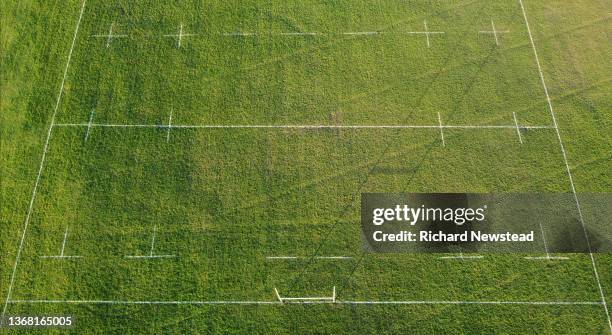 rugby pitch - rugby pitch stock-fotos und bilder