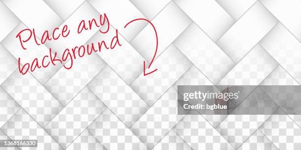 abstract blank background - transparent geometric texture - basket weave pattern stock illustrations