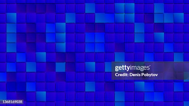 colorful bright chaotic background - multicolored square mosaic tiles. - cluttered background stock illustrations