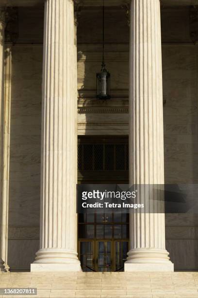 usa, dc, washington, columns of us supreme court - neo classical 個照片及圖片檔