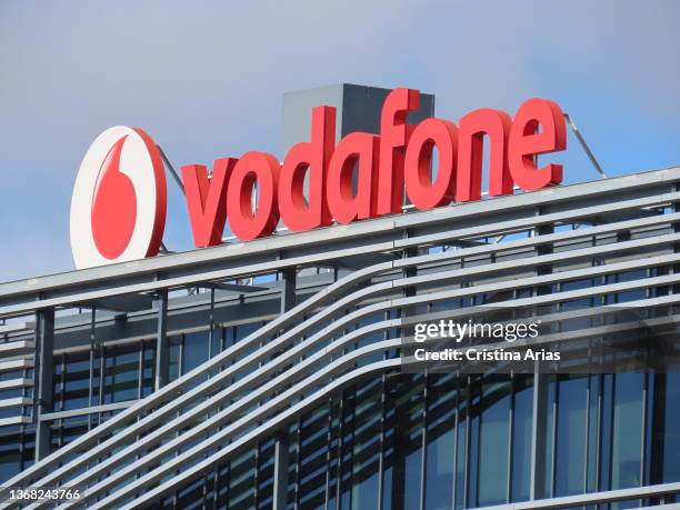 Vodafone headquarters on December 27, 2021 in Madrid, Spain.