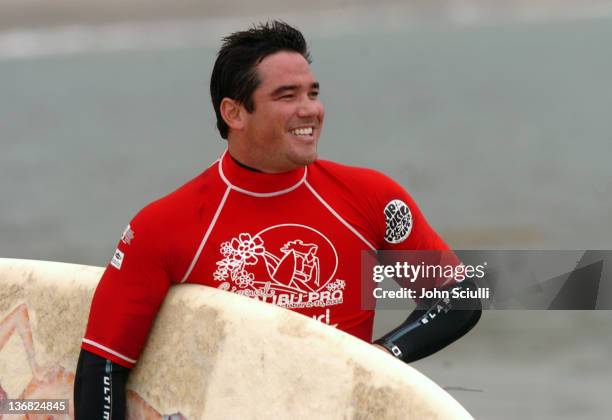 Dean Cain during Rip Curl Presents "Sand & Glam" Benefitting Heal the Bay - Celebrity Surfing Competition at Malibu Surfrider Point in Malibu,...