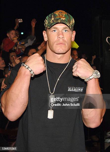 John Cena, WWE Champion during "See No Evil" Premiere - Arrivals in Los Angeles, California, United States.