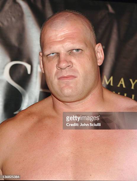 Kane, WWE Raw Superstar during "See No Evil" Premiere - Arrivals in Los Angeles, California, United States.