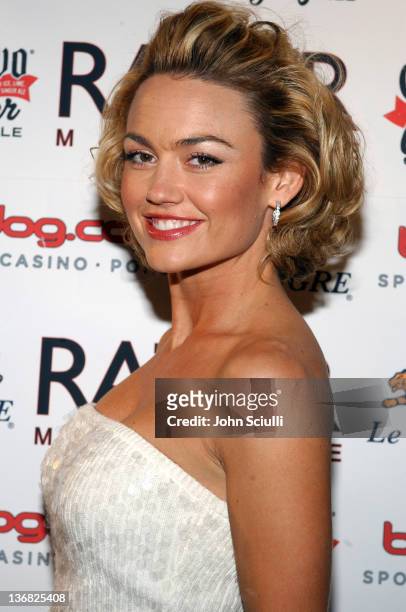 Kelly Carlson during Razor Magazine's 4th Annual Baseball Preview Party at FOX Sports Grill in Scottsdale, Arizona, United States.