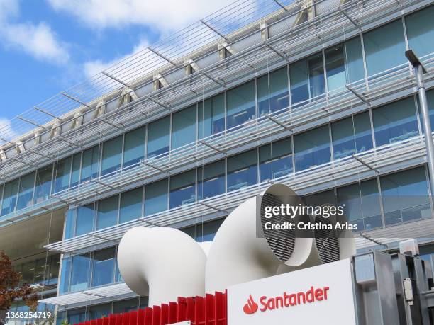 Santander headquarters on November 3, 2022 in Madrid, Spain.