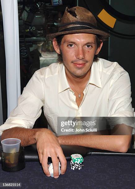 Lukas Haas during Ultimatebet.com, Kari Feinstein and Mike McGuiness Host Celebrity Poker Tournament to Honor Clifton Collins Jr.'s Emmy Nomination...