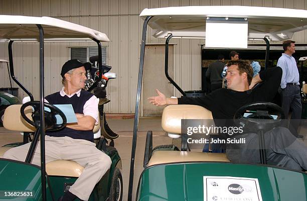 Michael Douglas and Chris O'Donnell at the 6th Annual Golf Classic benefiting the Elizabeth Glaser Pediatric AIDS Foundation.