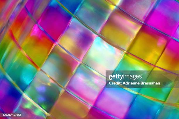 rainbow glass pattern - arlequim - fotografias e filmes do acervo