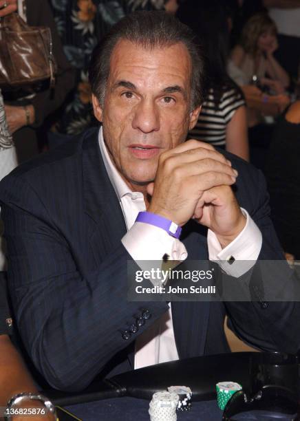 Robert Davi during Ultimatebet.com, Kari Feinstein and Mike McGuiness Host Celebrity Poker Tournament to Honor Clifton Collins Jr.'s Emmy Nomination...