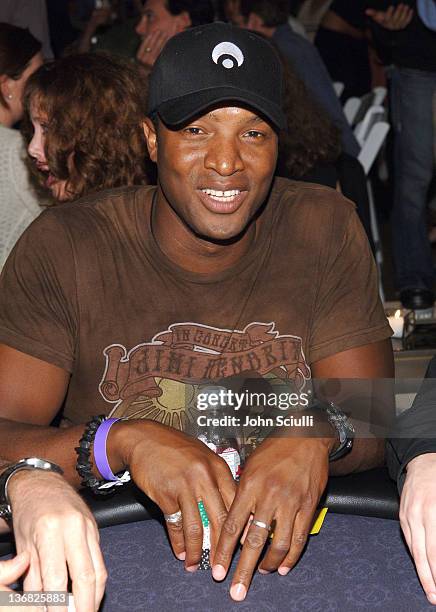 Roger Cross during Ultimatebet.com, Kari Feinstein and Mike McGuiness Host Celebrity Poker Tournament to Honor Clifton Collins Jr.'s Emmy Nomination...