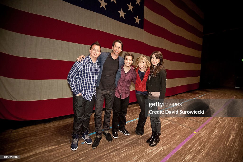 ICarly Visits The Naval Submarine Base New London In Groton, Connecticut