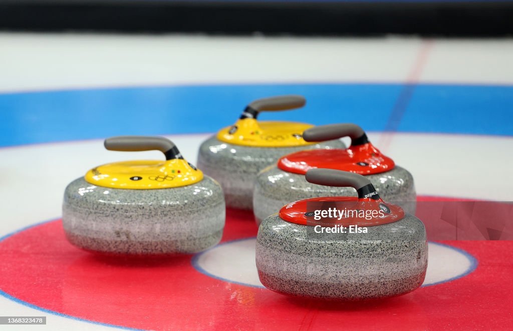 Curling - Beijing 2022 Winter Olympics Day -1