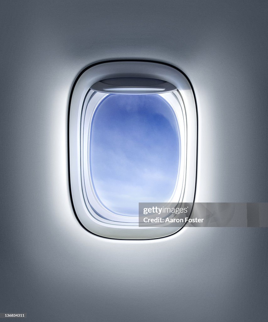 Aircraft Window or plane